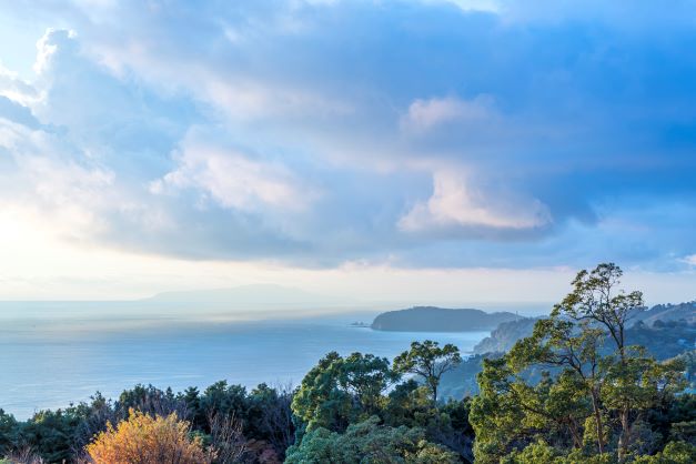 Gorgeous ocean views, The Bay Forest Odawara, a Hilton Club, Japan.